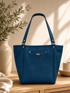Like New THIRTY ONE JEWELL Daring Abbey Teal Affair Pebble Shoulder Bag Purse 31